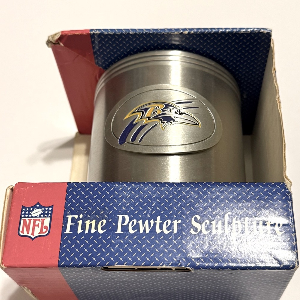 Fine Pewter Ravens Cup/Koozie